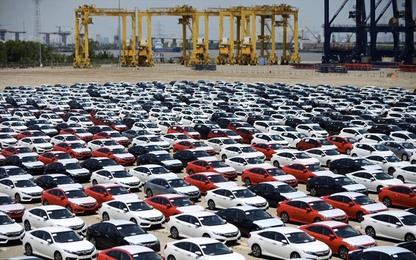 Lượng ôtô nhập khẩu về thị trường Việt Nam đang dần tăng trưởng