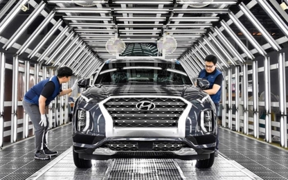 Nhà máy Hyundai lớn nhất Hàn Quốc giảm 50% sản lượng