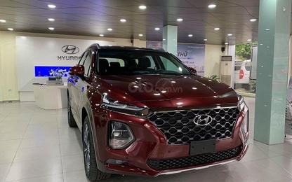 Rao bán Hyundai Santa Fe đời 2020 biển tứ quý sau 1 năm sử dụng