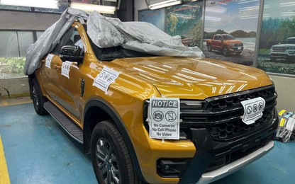 Ford Ranger Wildtrak 2022 lộ ảnh tại Việt Nam, gây bất ngờ về trang bị