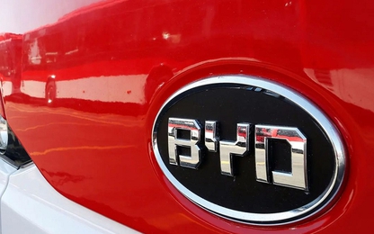 BYD là một trong ba nhà sản xuất ô tô hàng đầu ở Trung Quốc