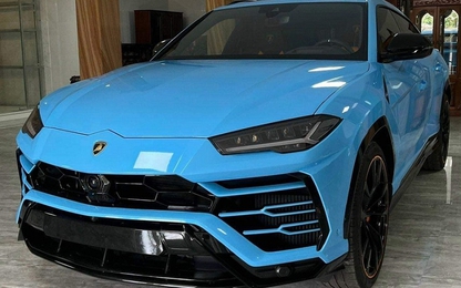 Ngắm Lamborghini Urus sơn màu Blu Cepheus đầu tiên tại Việt Nam