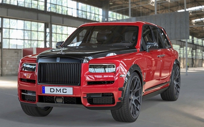 Thương hiệu DMC ra mắt bản độ thân rộng của Rolls-Royce Cullinan “Emperor”
