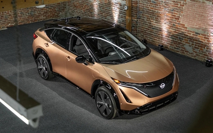Lộ diện xe điện Nissan Ariya 2022, cạnh tranh Tesla Model Y