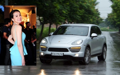 Porsche Cayenne của hoa hậu Thùy Lâm, giá bao nhiêu ?
