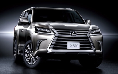 Chuyên cơ mặt đất Lexus LX 570 bản nâng cấp ra mắt tại Nhật