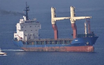 Thanh Hóa: Chìm tàu chở 3.000 tấn than, 7 thuyền viên thoát nạn