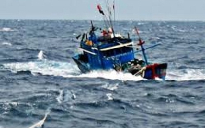 7 ngư dân Thanh Hóa mất tích trên biển