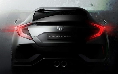 Honda hé mở thông tin Civic hatchback mới, ra mắt tháng 3