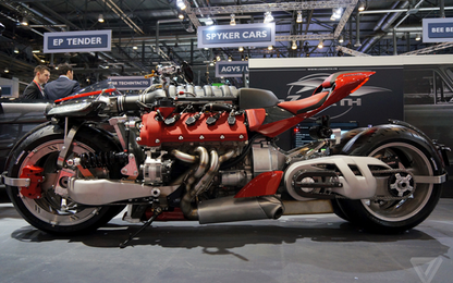 Lazareth LM847 - siêu môtô 470 mã lực, giá 200.000 euro