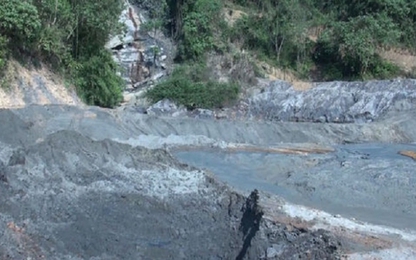 Vụ vỡ hồ chứa bùn thải ở Nghệ An: Bộ Công thương vào cuộc
