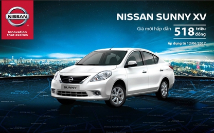 TCIE giảm giá Nissan Sunny và tung nhiều khuyến mãi hấp dẫn cho X-Trail