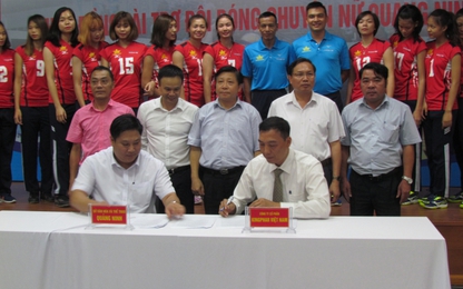 Đội bóng chuyền nữ “Kingphar Quảng Ninh” hứa hẹn mùa giải thành công
