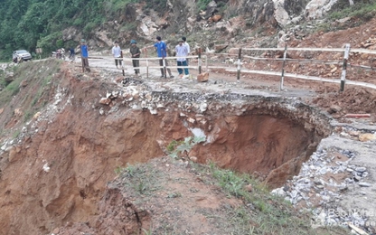 Hạ tầng giao thông Nghệ An, Hà Tĩnh thiệt hại nặng do bão số 10