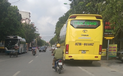 Việc xe khách đi vào đường cấm ở Tp.Vinh (Nghệ An):"Đá quả bóng" trách nhiệm?
