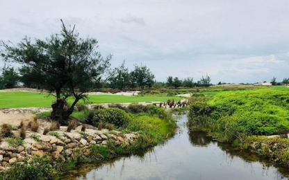 Vẻ đẹp của 18 hố golf đầu tiên trong tổ hợp FLC Quang Binh GolfLinks
