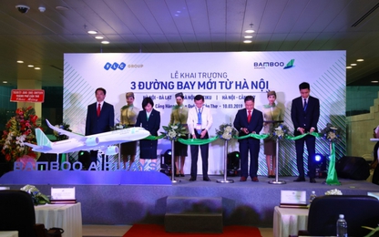 Bamboo Airways chính thức mở 3 đường bay mới