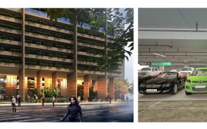 Khu đỗ xe thông minh–Thiết kế "độc" trong dự án nghìn tỷ FLC Green Apartment