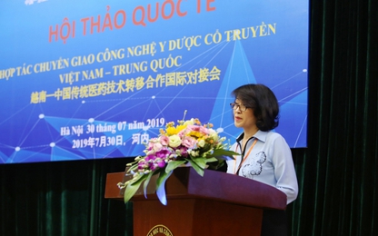 Hợp tác chuyển giao công nghệ y dược cổ truyền Việt Nam–Trung Quốc