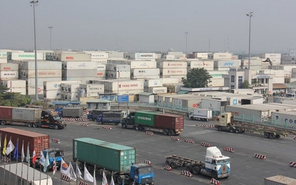 Cuối năm còn gần 2.900 container tồn tại cảng biển