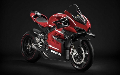 Siêu môtô Ducati Panigale Superleggera V4 giá 100.000 USD