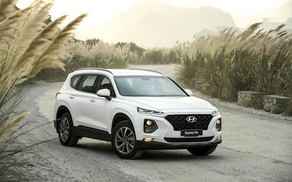 Hyundai SantaFe giảm giá 30 triệu đồng tại Việt Nam