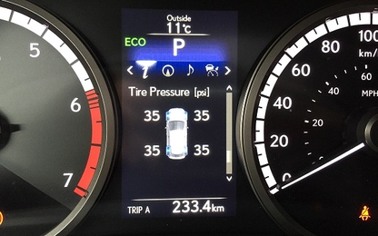Dấu hiệu không ngờ nhận biết lỗi áp suất lốp xe ô tô