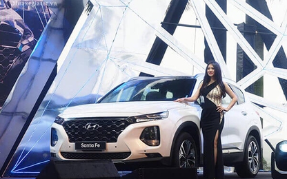 Giá Hyundai Santa Fe tại thị trường Việt Nam trong tháng 4