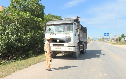 Quốc lộ 279 đoạn đi qua địa bàn Quảng Ninh xuống cấp nghiêm trọng