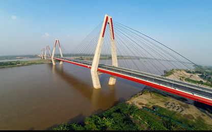 Ngắm những cây cầu đẹp bắc qua sông Hồng tại Hà Nội