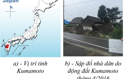 Nghiên cứu biện pháp chống rơi cầu qua khảo sát hậu quả trận động đất Kumamoto ở Nhật Bản