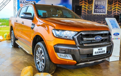Chi tiết Ford Ranger Wildtrak 2015 đầu tiên có mặt tại Việt Nam