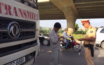 Hà Nội mở đợt kiểm tra xe quá tải, xe tải đi vào phố cấm