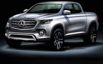 Xe bán tải của Mercedes sẽ mang phong cách cao cấp