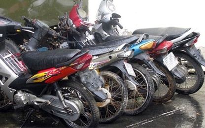 TP. HCM bắt nhóm đối tượng nghiện ma túy chuyên trộm xe gắn máy