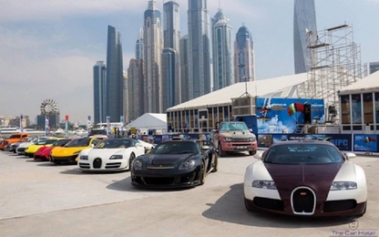 Xem cuộc sống siêu xe đầy “sang chảnh” của dân Dubai