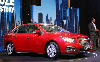 Chevrolet Cruze thế hệ mới giá từ 572 triệu đồng