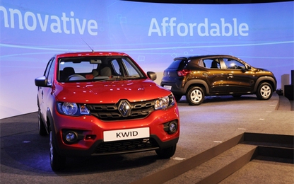 Renault Kwid - hatchback giá 3.800 USD ở Ấn Độ