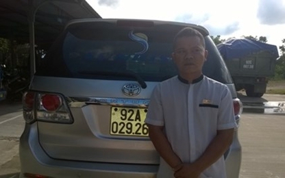 Quảng Nam: Lại bắt được tài xế dùng bằng lái xe giả