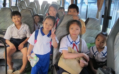 TP.HCM trợ giá xe buýt đưa đón học sinh