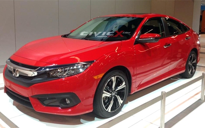 Honda Civic 2016 giá từ 19.500 USD tại Mỹ