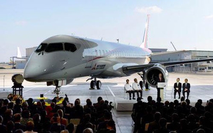 Nhật Bản "trình làng" máy bay thương mại tự sản xuất thế hệ mới