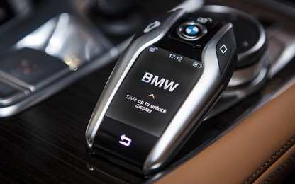 Khám phá chìa khoá BMW 7-Series 2016 tại Việt Nam