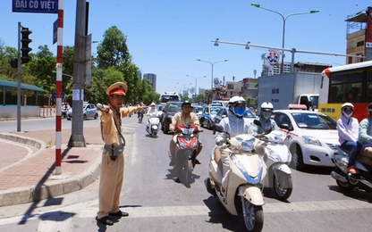 Hà Nội dốc sức bảo đảm an toàn giao thông dịp Tết 2016