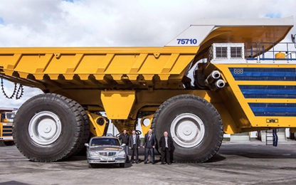 Belaz 75710 - 'đương kim' xe tải lớn nhất thế giới