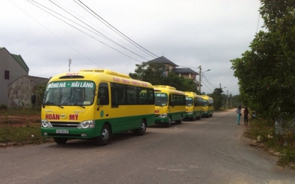 Khai trương tuyến xe buýt đầu tiên ở tỉnh Quảng Trị