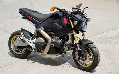 Honda MSX gắn động cơ Ducati 1199 Panigale