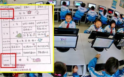 Trung Quốc: "Mẹ hổ" ép con 9 tuổi học 18 giờ/ngày