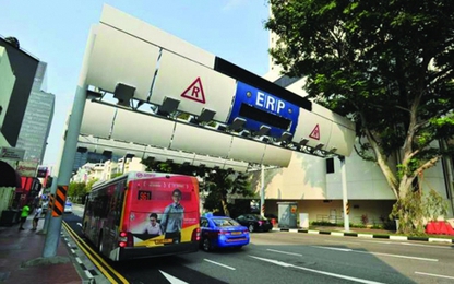 Singapore triển khai thu phí đường bộ kiểu mới bằng... định vị vệ tinh