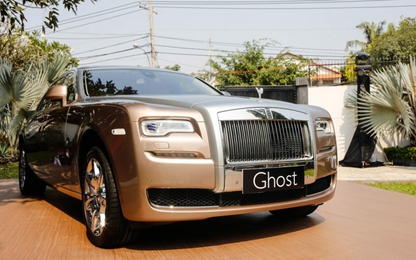 Rolls-Royce Ghost bản bespoke trên 24 tỷ ra mắt tại Việt Nam